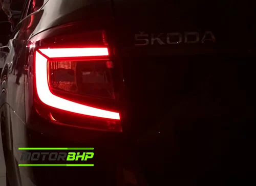 Skoda octavia back shop light